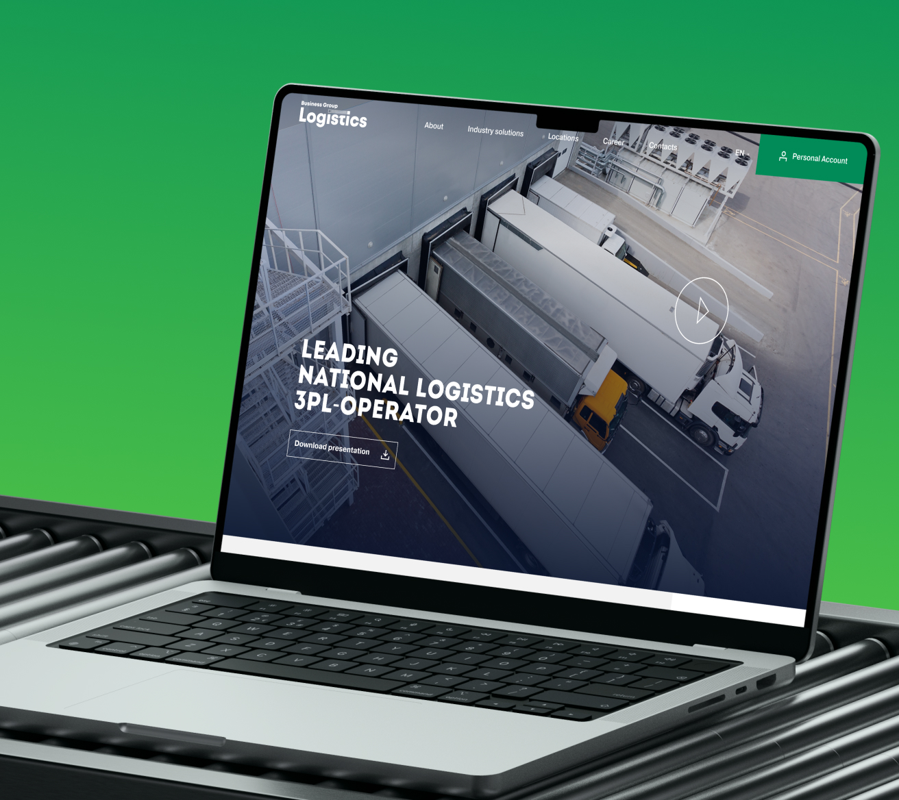 Business Group Logistics — UX/UI-редизайн для національного 3PL-оператора